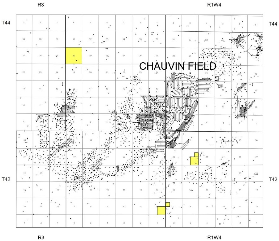 Chauvin Land Map